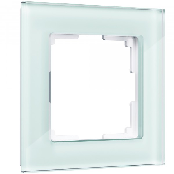Рамка на 1 пост Werkel WL01-Frame-01 Favorit (натуральное стекло) - купить в Новокузнецке
