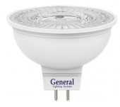 Светодиодная лампа GLDEN-MR16-7-230-GU5.3-3000 General
